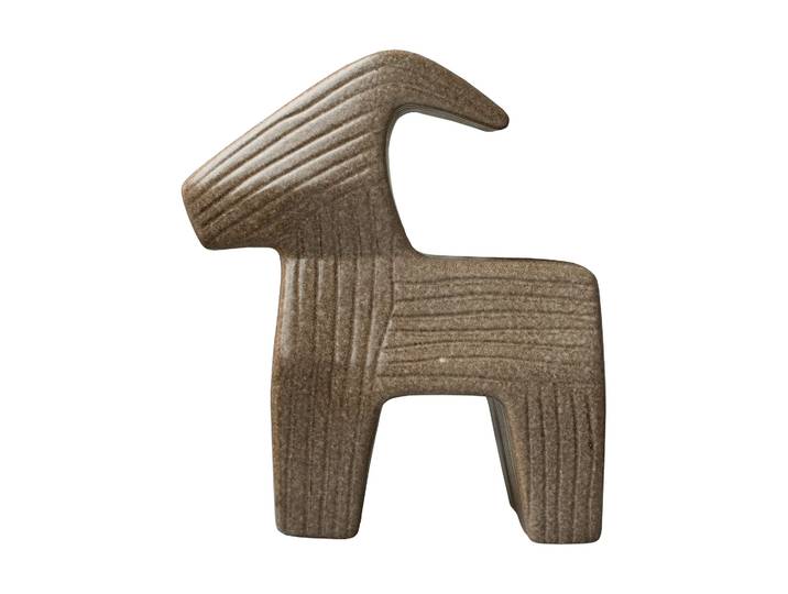 DBKD Bouc de Noël Bruse Beige, large 20 cm