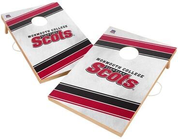 Skip's Garage Monmouth College Fighting Scots Regulation 2x4 Cornhole Set
