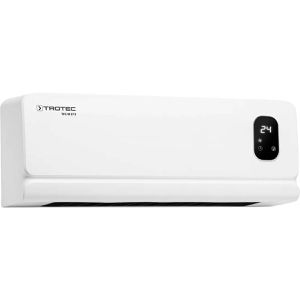 Trotec Heizlüfter TFC-W 27 E, mit 2 Stufen bis 2000 Watt, Keramik-Wandheizer mit Fernbedienung und Timer