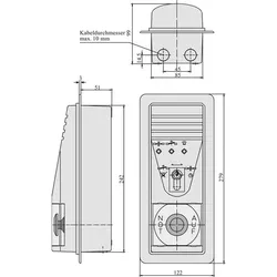 Assa Abloy effeff Tür-Terminal 1337-11------00