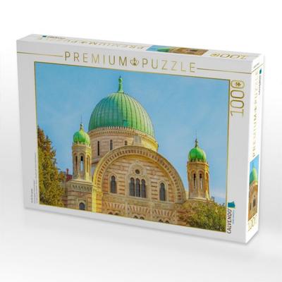 CALVENDO Puzzle Große Synagoge | 1000 Teile Lege-Größe 64x48cm Foto-Puzzle für glückliche Stunden