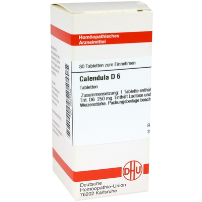 DHU-Arzneimittel GmbH & Co. KG CALENDULA D 6 Tabletten 80 St 02627335