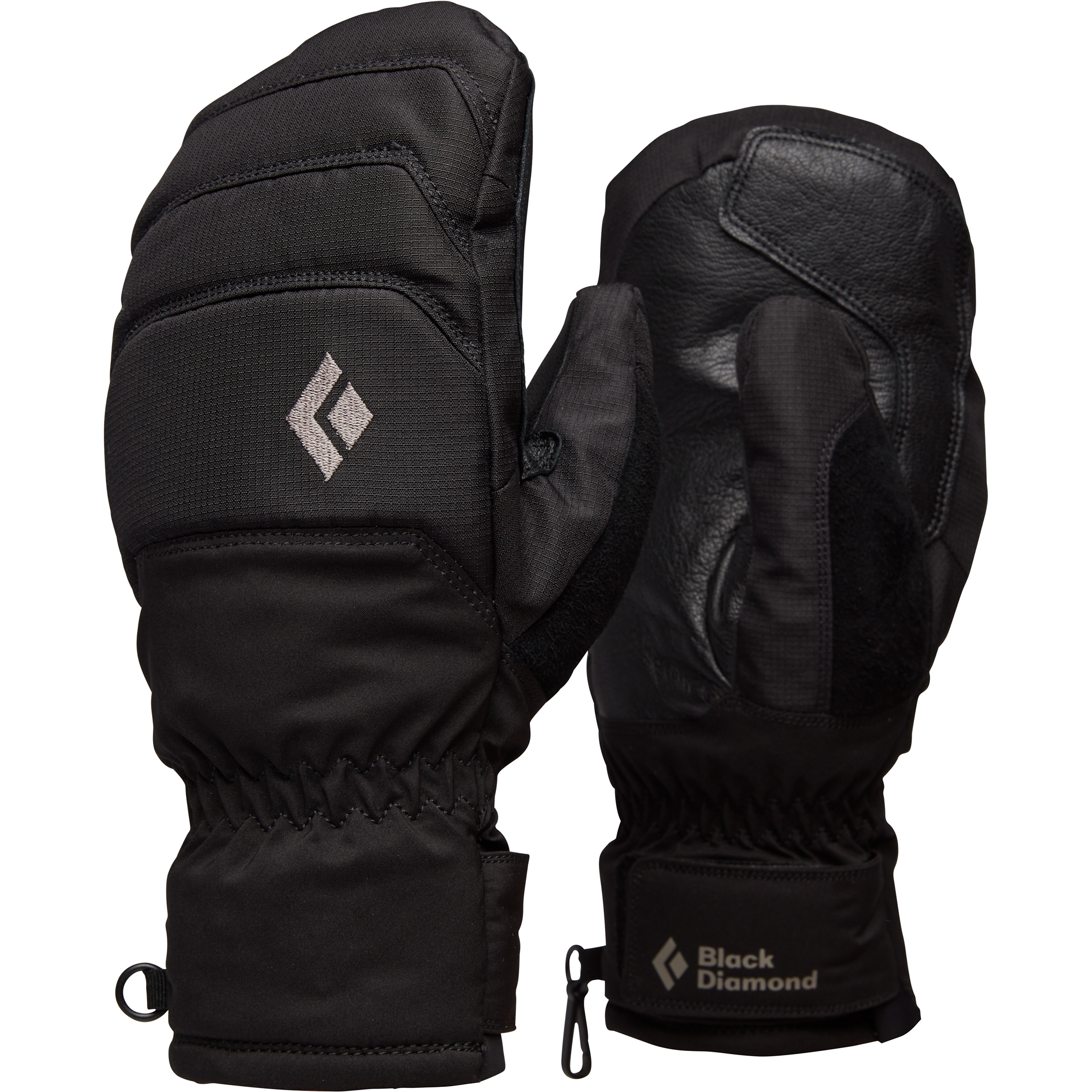 Black Diamond Mission MX Damen Fäustlinge schwarz Größe S Trekking Winddicht GORE-TEX | Primaloft