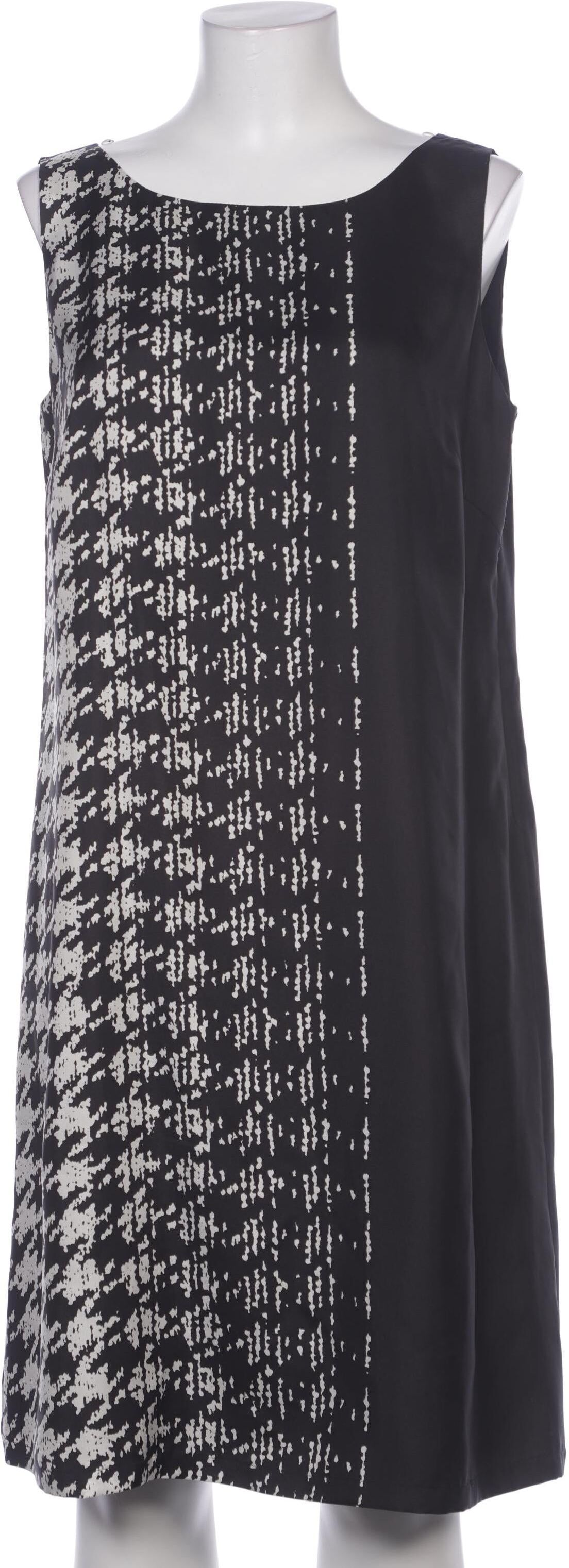 Marina Rinaldi Damen Kleid, Schwarz, Gr. S, Seide / Synthetik - Second Hand