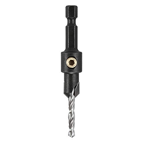 Trend Snappy Verzinkboor 9,5 mm met Verstelbare 4 mm HSS Boor, Hardmetalen Punt (TCT)
