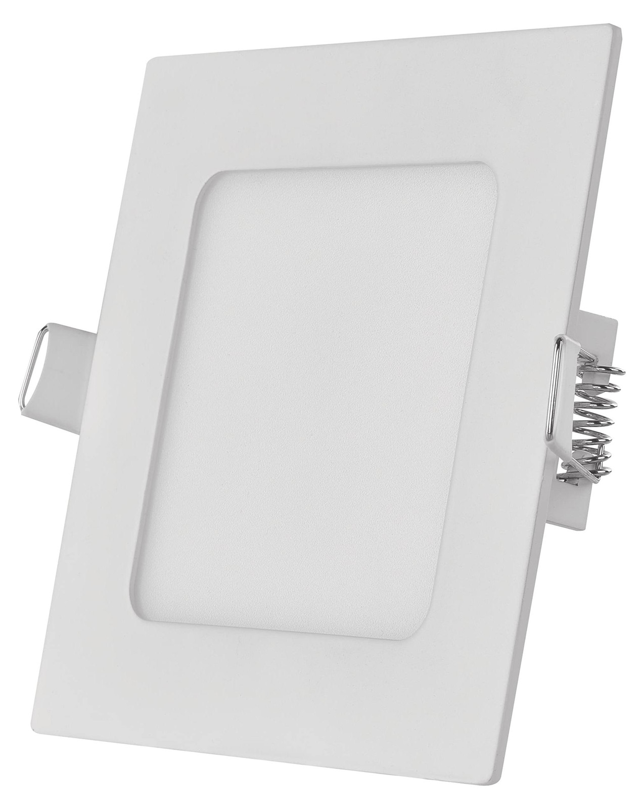 Emos NEXXO LED inbouwspot, wit, vierkant, 7 W, warm wit, 12 x 12 cm