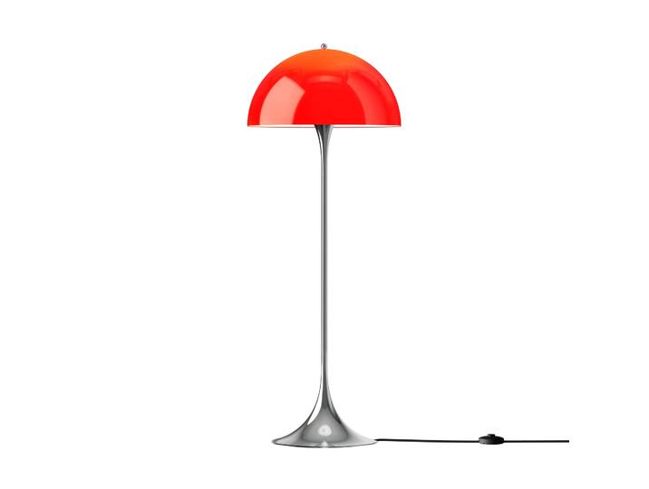 Louis Poulsen Lampadaire Panthella 500 Original opal red