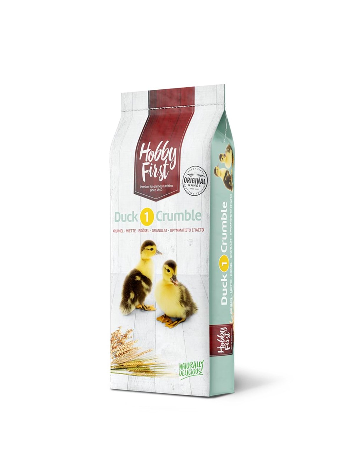 Hobby First , Duck 1 Crumble, 20 kg