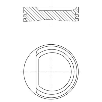MAHLE Kolben 0307100 für CUPRA
