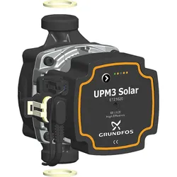 Umwälzpumpe Grundfos UPM3 15-145,Länge 130mm Solar DN25 (1'') AG, 9 Uhr, PWM-C4