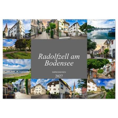 Radolfzell am Bodensee - Impressionen (Wandkalender 2027 DIN A2 quer), CALVENDO Monatskalender