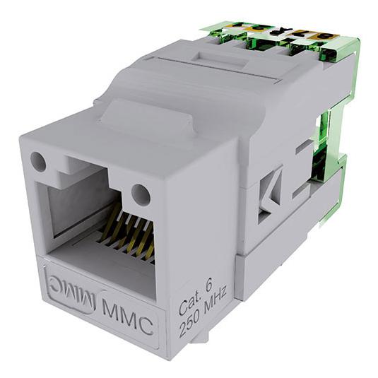 Multimedia Connect Keystone Jack BC CAT6 unshielded (Keystone Modul) (BC6NB)