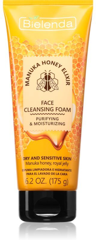 Bielenda Manuka Honey hydrating cleansing foam for very dry and sensitive skin 175 g