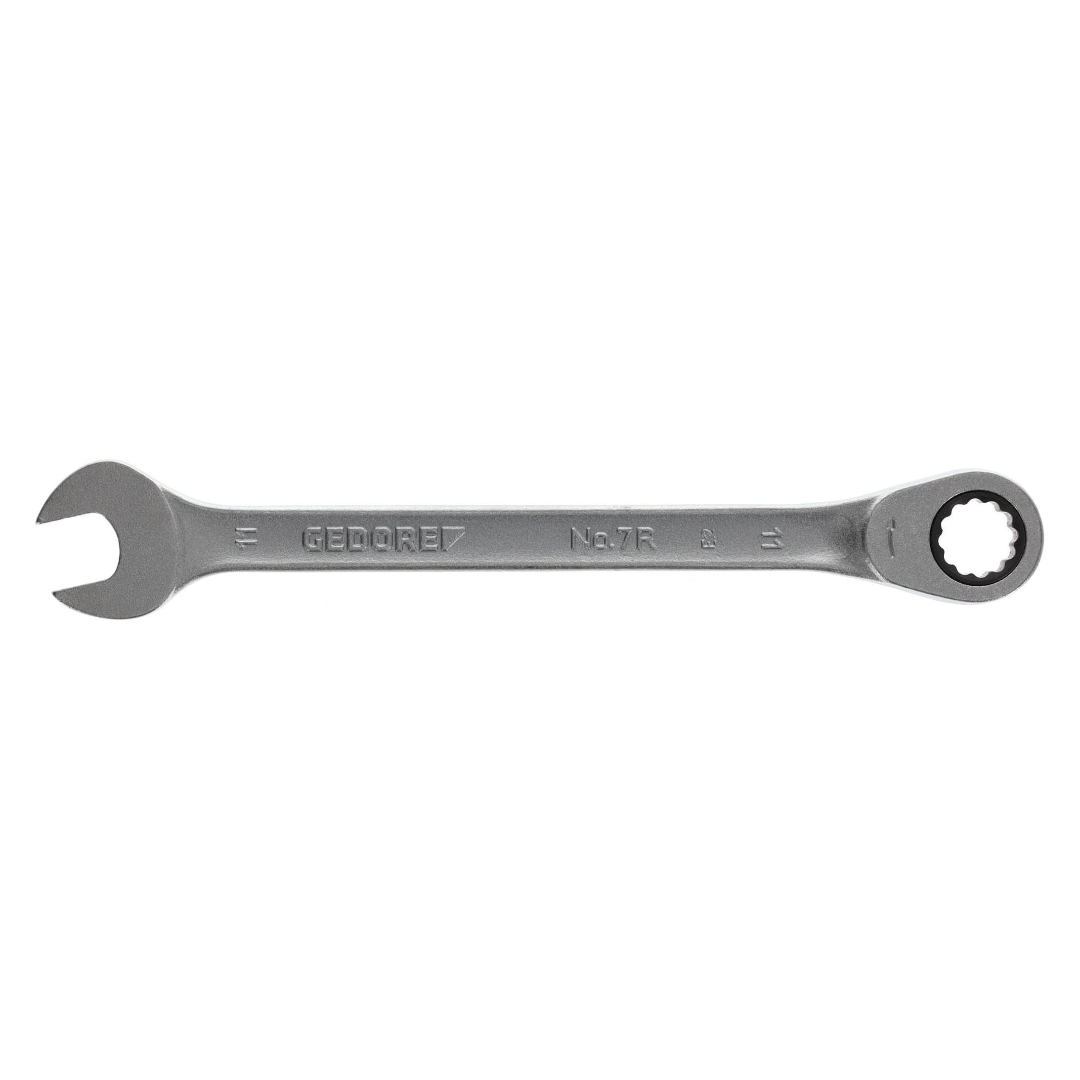 Gedore 7 R 11 Maulschlüssel mit Ringratsche UD-Profil 11 mm (11 mm) (2297094)