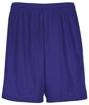 Augusta Sportswear 1850 7-Inch Modified Mesh Shorts in Purple size 4XL   Polyester