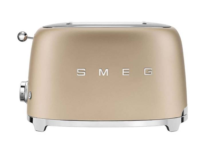 Smeg TSF01CHMEU Toaster Mattgold