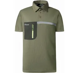 Polo-Shirt "LIBRA" U-Supremacy - S - burnt olive