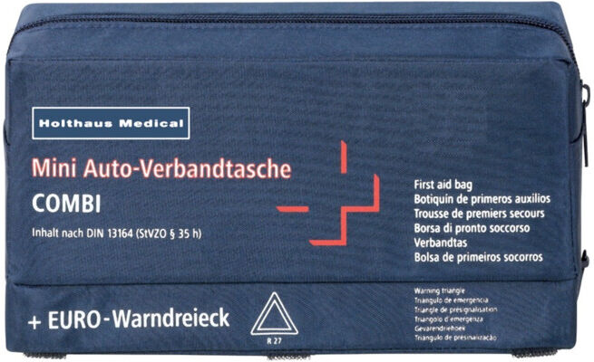 Trousse de premiers soins Mini-auto Combi ; Holthaus Medical (62210)