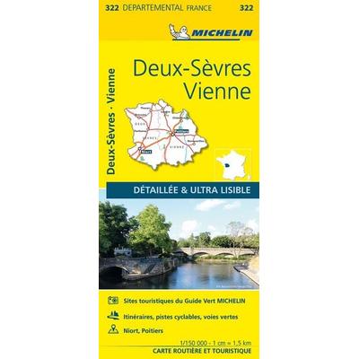 Michelin Poitou, Karte von , Michelin, 978-2-06-720224-5