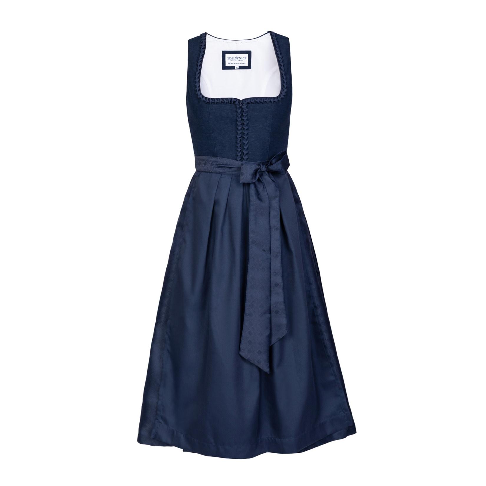 Langes Dirndl Clarissa Dunkelblau