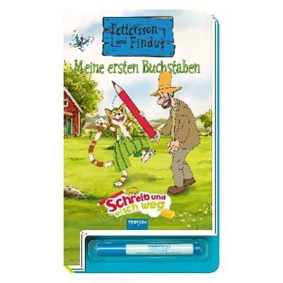 Trötsch Pettersson und Findus Schreib und wisch weg Buchstaben, Gebundene Ausgabe von Sven Nordqvist, Trötsch Verlag GmbH & Co. KG, 978-3-95774-571-2