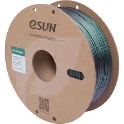 eSUN ePLA-Magic Dark Twinkling Grün Filament 1.75mm 1Kg (PLA, 1.75 mm, 1000 g), 3D Filament, Schwarz, Grün