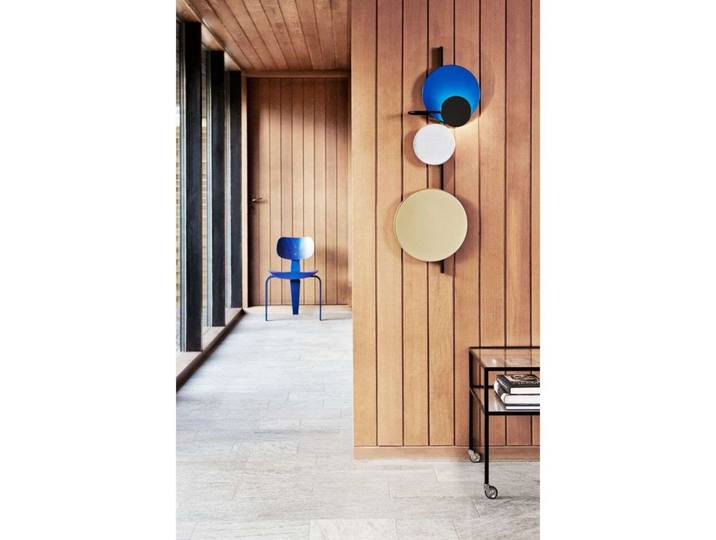Planet Wandleuchte Electric Blue - Please Wait to be Seated - Wohnzimmer - Metall