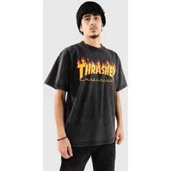 Thrasher Flame Vintage T-Shirt black Gr. S