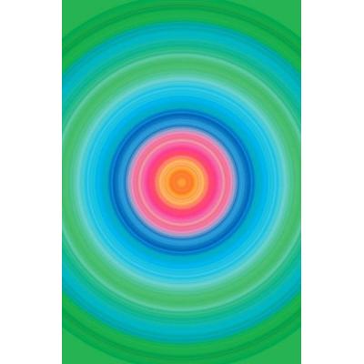 Schreibwandel Notizbuch 'Inspirierende Gedanken' mit Reim-Affirmation (Mandala bunt - grün blau pink gelb), Taschenbuch von Melina Lisann, Epubli,