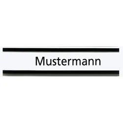 FRANKEN Etikettenhalter magnetisch dunkelbraun