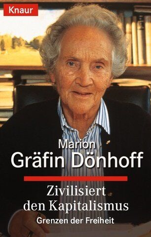 Dönhoff, Marion Gräfin - Zivilisiert den Kapitalismus - Preis vom 11.10.2026 15:43:13 h
