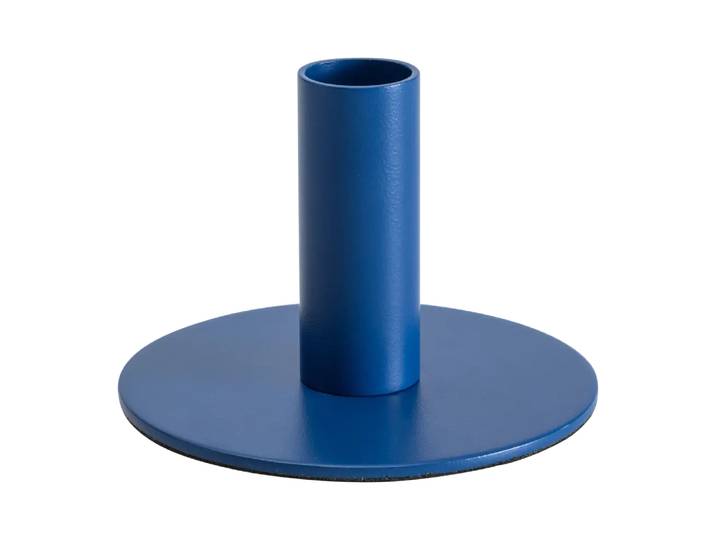 Kerzenständer Ohana, Byyu, blau, Metall