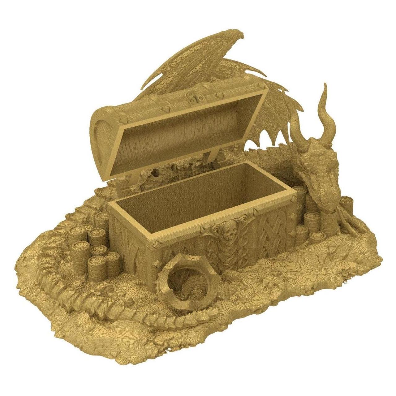 Feldherr Dice Jail Dragon Hoard gold - 3D Würfelgefängnis Tabletop (Kunststoff) (376587)