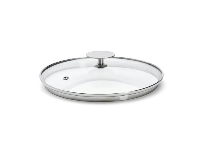 De Buyer Couvercle en verre Alchimy avec anneau profond Ø20 cm