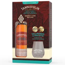 Tamnavulin Sherry Cask Edition - Geschenkset inkl. 1 Glas - Single...