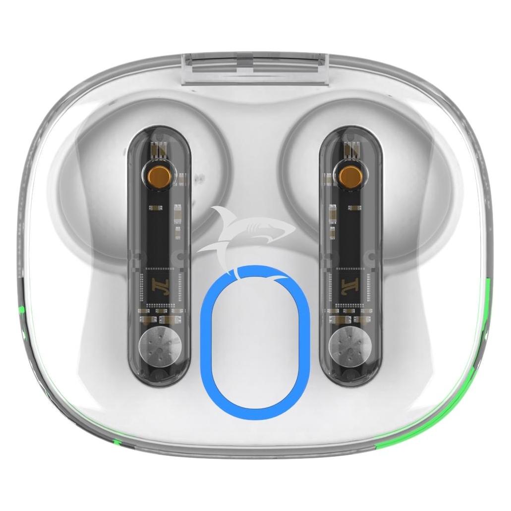 White Shark GEB-TWS37 HyperBeat White (2 h, Kabellos) (HYPERBEAT-W)