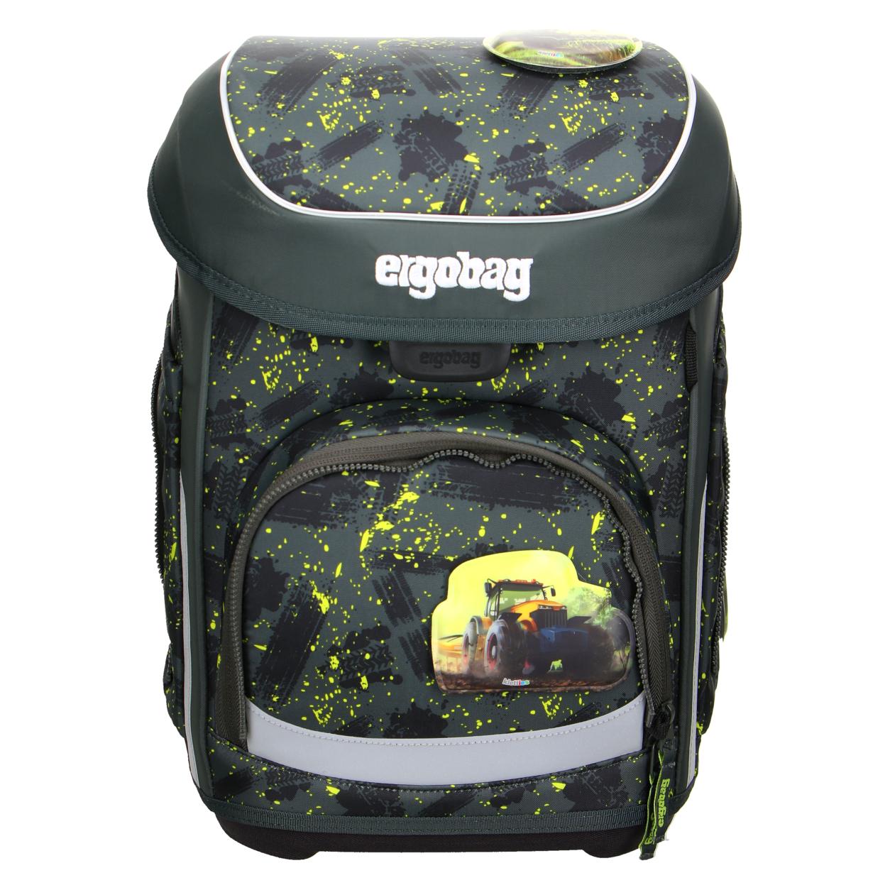 Ergobag cubo Schulranzen-Set 5-teilig (19 l) (Cubo Mähdreschbär)