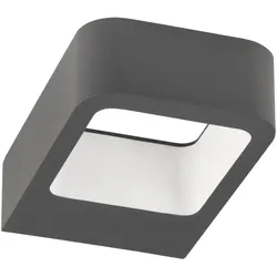Nova Luce Acqua 713312 Wandleuchte IP54 Dunkel Grau