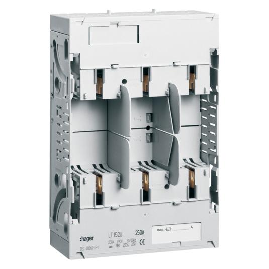 Hager HAG LT152U NH1-Unterteil 3x250A (250 A) (LT152U)