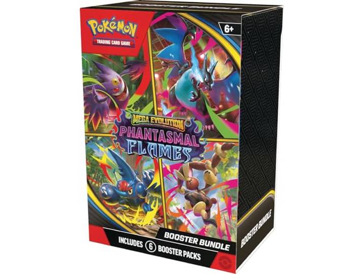 Pokémon TCG Mega Evolutions 2 Phantasmal Flames Booster Bundle