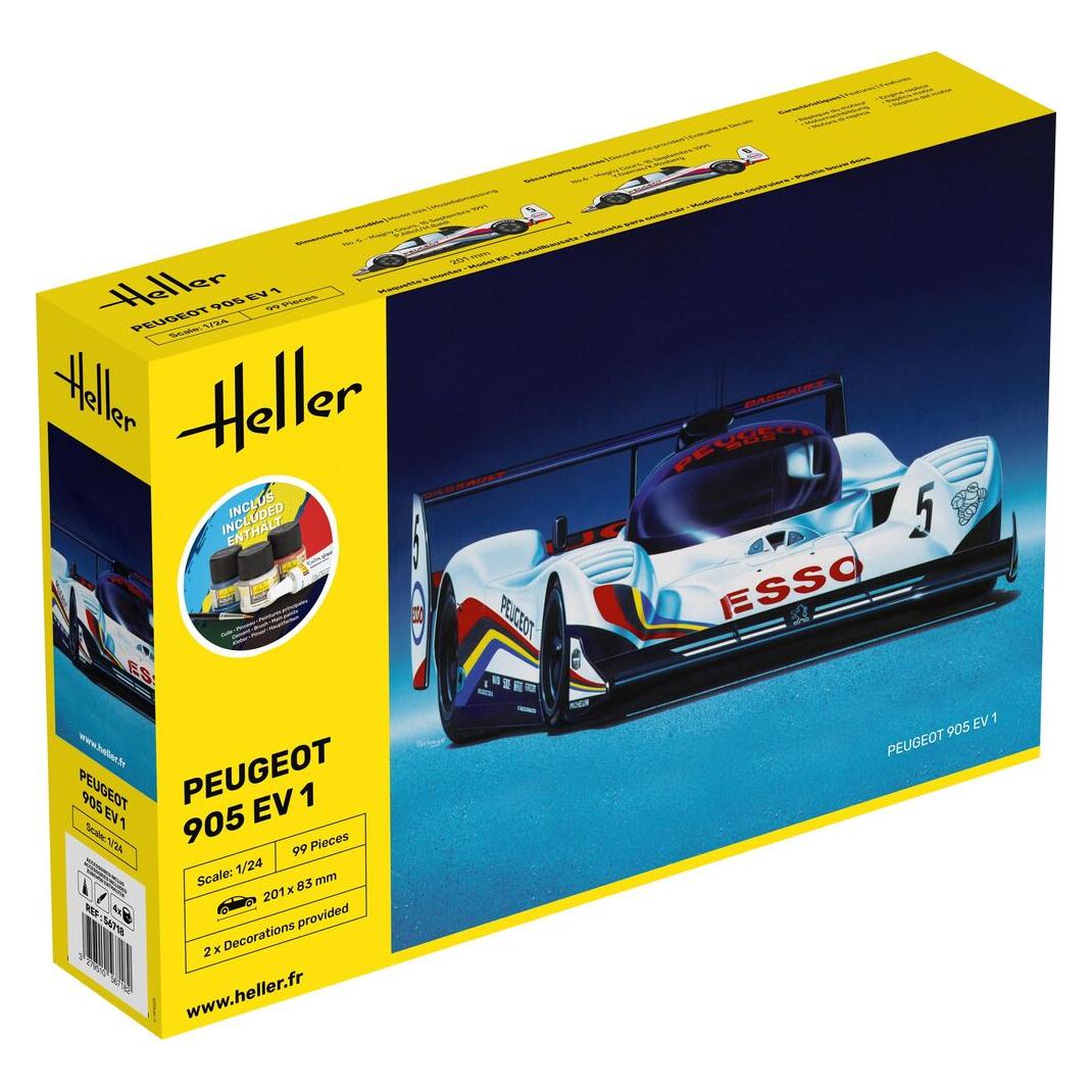 Heller STARTER KIT Peugeot 905 EV 1 (56718)