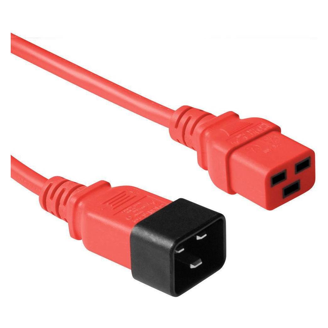 MicroConnect Red power cable C20-F to (0.90 m) (PE2019R09)