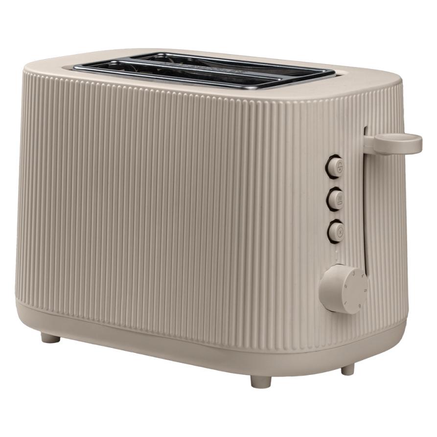 CHiATO toastPLAY Groove Toaster - Hellbeige (Chigroovetoastsnd)