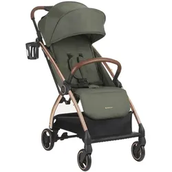Kikkaboo Kinderwagen, Buggy Joy bis 22 kg, Rückenlehne verstellbar, faltbar grün