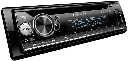 Pioneer DEH-S720DAB Autoradio DAB+ Tuner, Bluetooth-Freisprecheinrichtung, AppRadio
