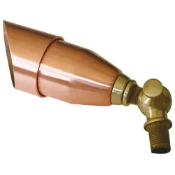 Elstead Lighting, Gartenbeleuchtung, Bronze LED Aussen-Stehleuchten 3-fach Rohkupfer und Messing IP44 (5000 lm, IP44)