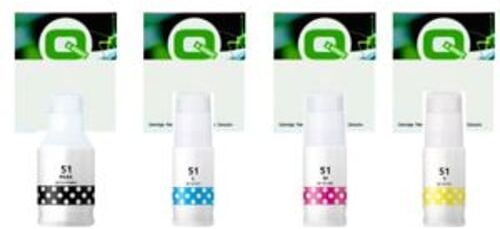 Q-Nomic GI-51 Pack 4 botellas de tinta
