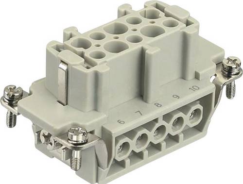 HARTING 09330102701 Buchseneinsatz Han E 10 + PE Schrauben 1 St.