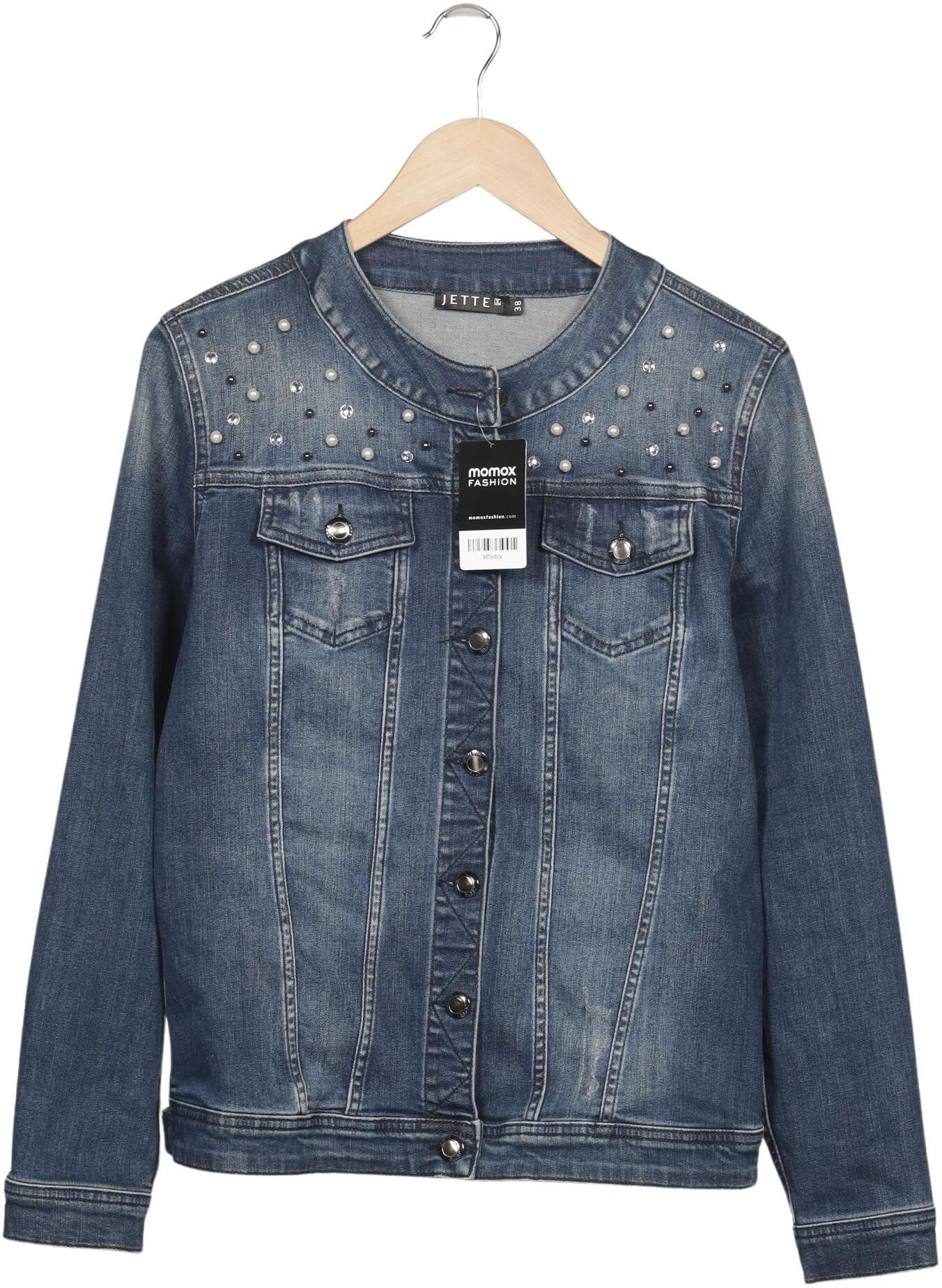 JOOP! Jette Jette Joop Damen Jacke, Blau, Gr. EU 38, Elasthan / Baumwolle / Synthetik - Second Hand
