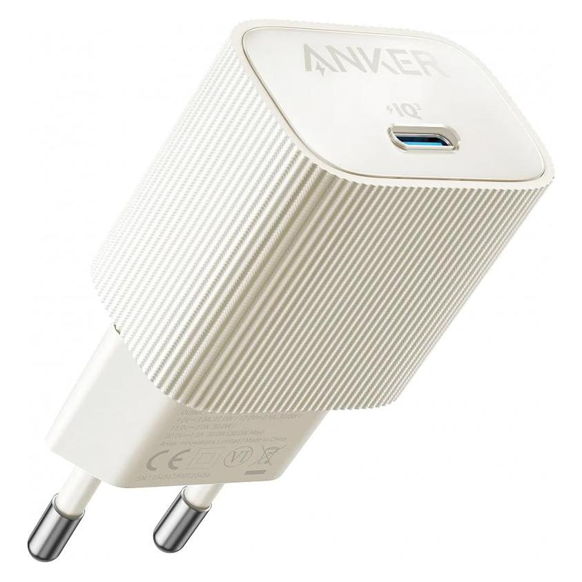Anker Nano GaN Fast Charger (30 W, 1 Port) (A2337G21)